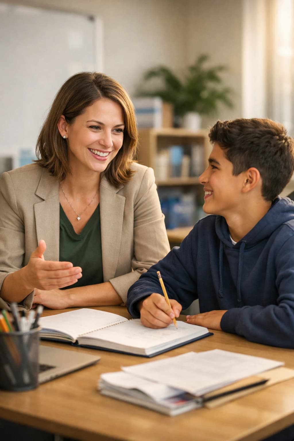 Background learning environment