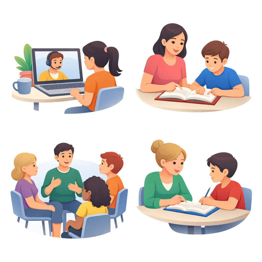 Online and in-person tutoring