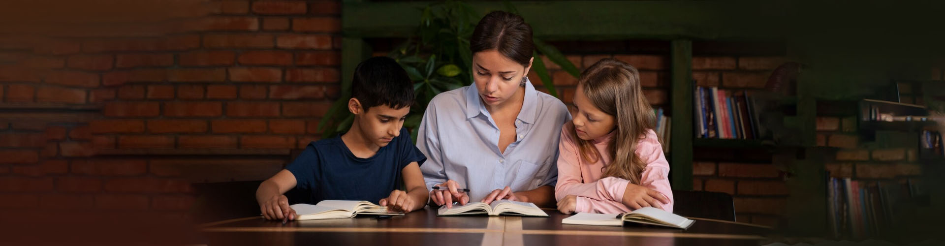 teacher teaching students in Birmingham